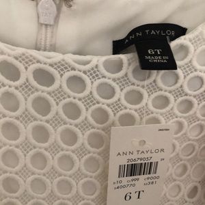 Ann Taylor Dresses - NWT Ann Taylor white midi dress Ann Taylor Dresses - NWT Ann Taylor white midi dress